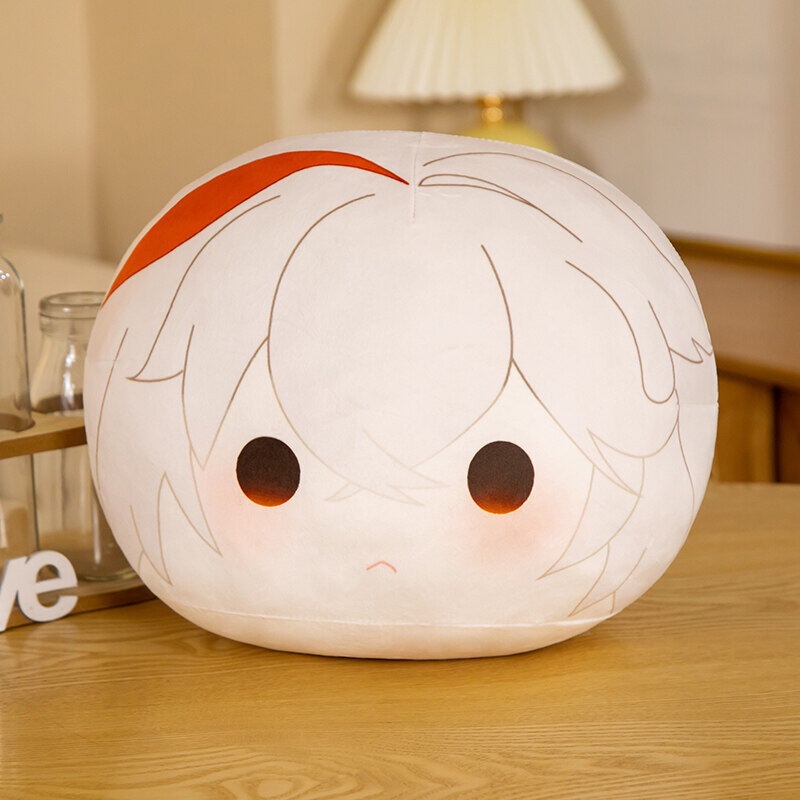 ST2 Genshin Tác Động Anime Ném Gối Sang Trọng Túi Mặt Dây Chuyền Đệm Mềm Cosplay Xiao Zhongli Búp Bê Nhồi Bông Đồ Chơi Trang Trí Nhà