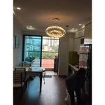 Đèn Thả Trần Pha Lê 3 Vòng Cao Cấp Bản 5cm To Sang Trọng Có Điều Khiển Từ Xa,Ba Chế Độ Đèn Led Decor Phòng Khách,Ngủ,Bếp — ảnh 5