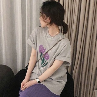 One Set Áo Thun Ngắn Tay Màu Tương Phản + Chân Váy Xếp Ly Dáng Rộng Thời Trang Mùa Hè 2023 Cho Nữ