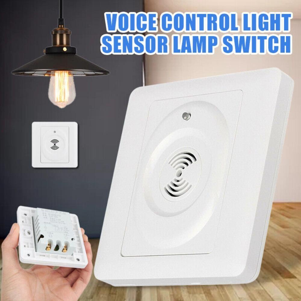 Công tắc đèn điều khiển bằng giọng nói thông minh YRBWD Công tắc trễ có điều khiển