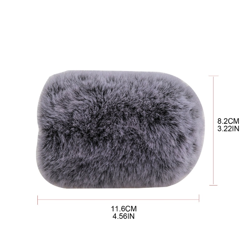 [3C] Micro Lông Kính Chắn Gió Muff Micrô Vỏ Gió Vỏ Micro Mờ Micrô Bật Lọc Cho AT20