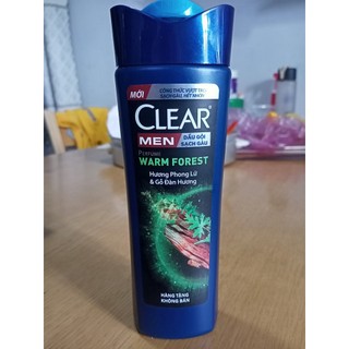Combo 2 chai Dầu gội đầu Clear Men sạch gàu chai 140g hương Phong Lữ & Gỗ Đàn Hương - Hàng khuyến mãi