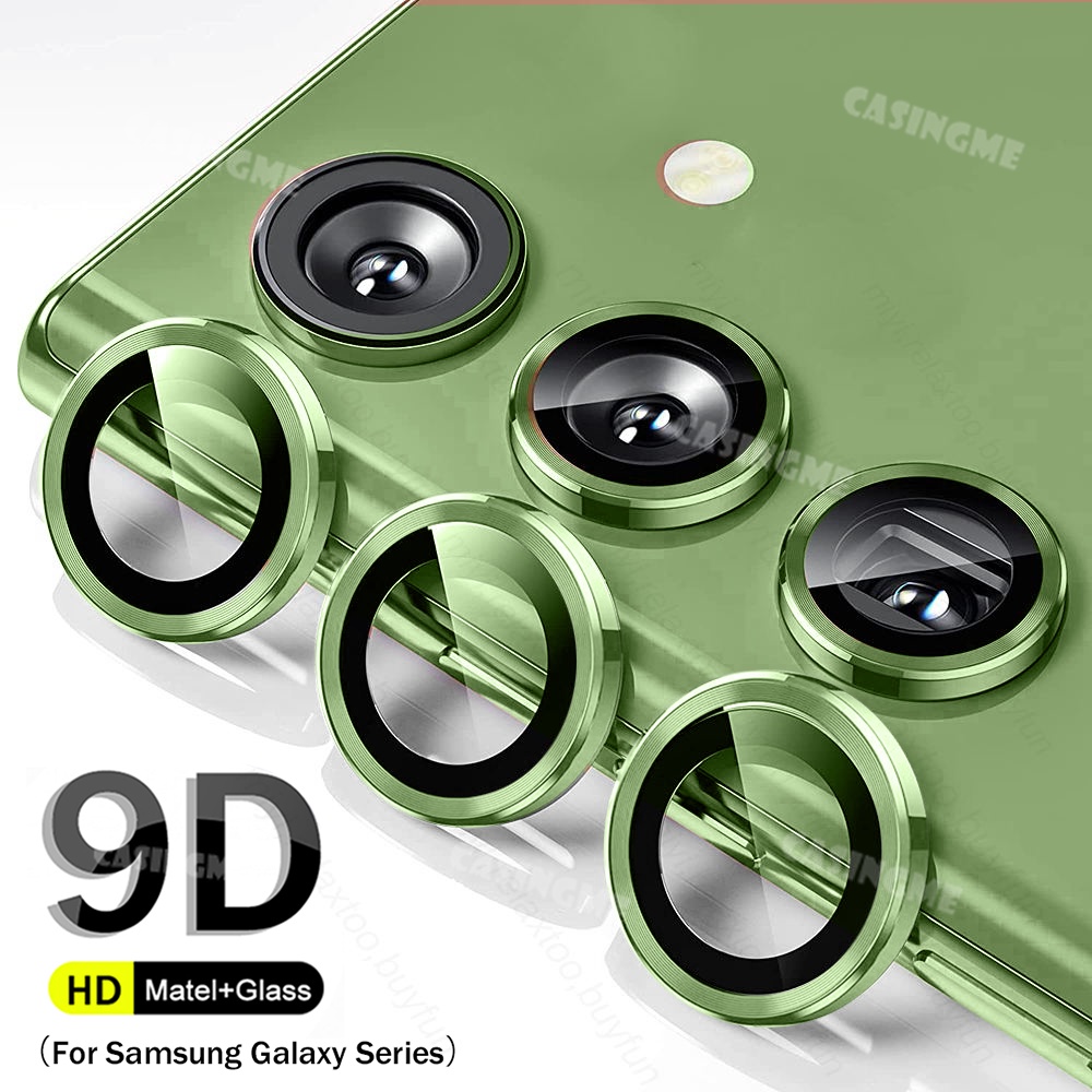 Samsung S25 FE 2024 Miếng Dán Bảo Vệ Ống Kính Máy Ảnh Kim Loại Vòng Dành Cho Samsung Galaxy S24 FE S 23 23S S23 FE S23 Plus SamsungS23FE Ultra 4G 5G Camera Kính Cường Lực Bảo Vệ