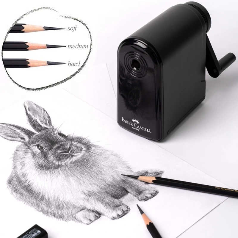 Angel Mark Faber-Castell Bút Chì Kẻ Phác Thảo Màu Đen Nhám