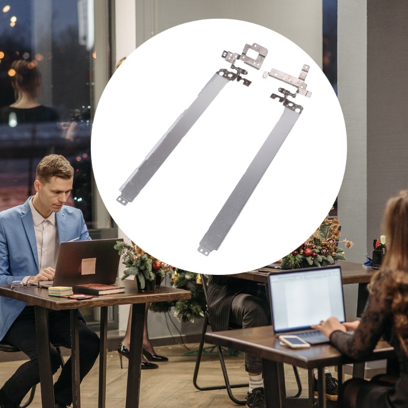 Ngôi Sao Cho Dell Latitude 3520 E3520 Trái + Phải Laptop Màn Hình LCD Bản Lề Bộ Giá Đỡ