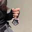 Vỏ Bảo Vệ Hộp Sạc Tai nghe không dây Airpods3 Pro Màu Đen Dễ Thương