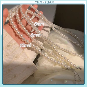 Vòng cổ Ngọc Trai Sang Trọng Phong Cách Hàn Quốc
