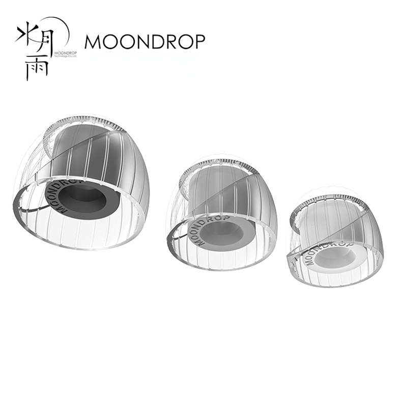 Moondrop Nút Tai Nghe Nhét Tai Bằng silicone 3 Kích Cỡ