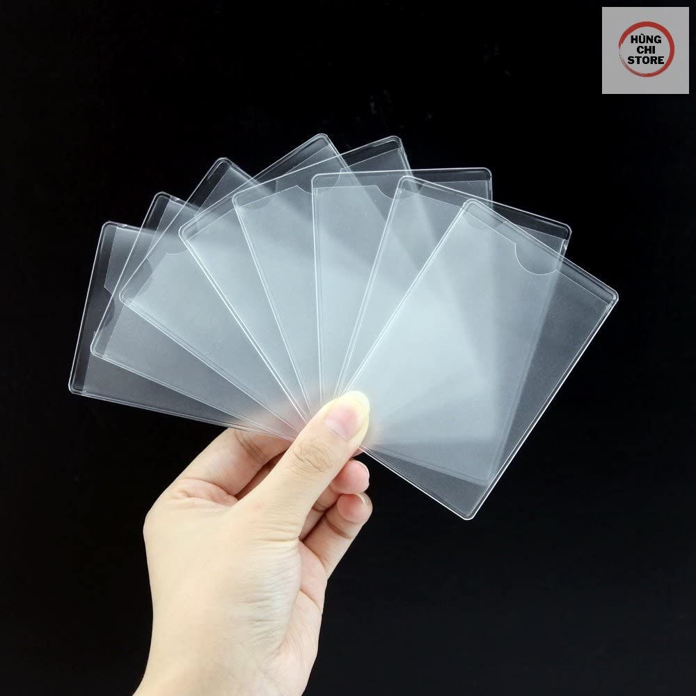 Bọc Chống Xước Chip CCCD Căn Cước Công Dân, Bảo Vệ, Chống Trầy CMND, ATM, Trong Suốt Chống Trầy Có Nắp Bảo Vệ