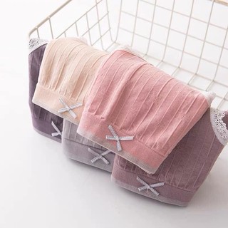 Hộp 5 Quần Lót Cotton Hồng Hạc 4 Chiều Co Giãn Luyoo11.vn
