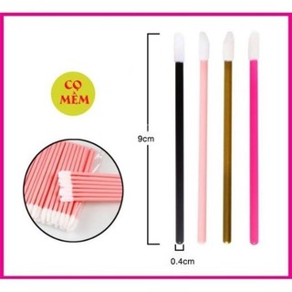 Tăm Tháo Mi LASHES SUPPLY Đầu To - Dùng Để Tháo Mi - Lấy Số Lượng Nhiều Tháo Nhanh - 50 Cây /Gói