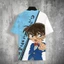 SY3 Thám Tử Lừng Danh Conan Áo Thun Anime Unisex Tee Cho Trẻ Em Người Lớn Cosplay 3D Áo Sơ Mi Mùa Hè Tay Ngắn Hàng Đầu Plus Kích Thước YS