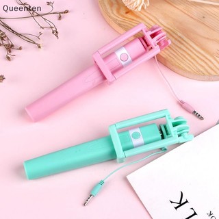 Queenten Mới Dây Điều Khiển Selfie Stick Thích Hợp Type-C Cắm Di Động Selfie Stick QT