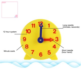 Đồ Chơi Mô Hình Đồng Hồ Hai Con Trỏ 10cm Giáo Dục Sớm Cho Bé