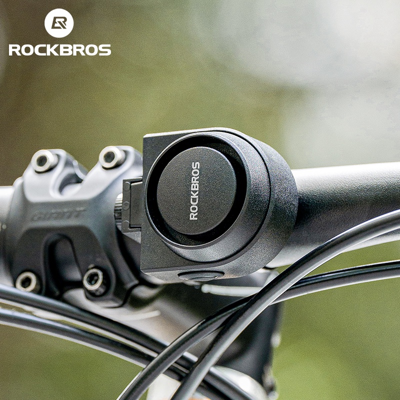 Rockbros Chuông Điện Chống Trộm Chống Thấm Nước Có Thể Sạc Lại Kèm Điều Khiển Từ Xa Dành Cho Xe Đạp
