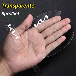 Bộ 8 Miếng Dán Trong Suốt Bảo Vệ Tay Cầm Xe Hơi KIA KN Seltos K2 K3 K5 Carens Ceed Forte Cerato Sportage Picanto RIO Carnival sorento Carnival