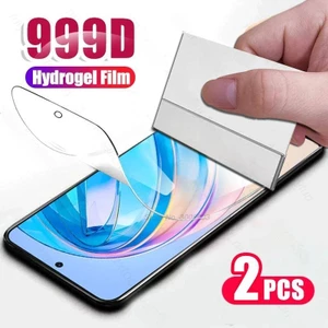 2 Chiếc Trong Suốt Hydrogel Phim Cho Huawei Honor Play 40 30 20 Plus 3 3e 8a 6c Chống Ánh Sáng Xanh Bảo Vệ Màn Hình Cho Honor Play 7T 6T 5T Pro Thanh Niên
