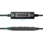 Tai nghe Star Ngắt kết nối nhanh Cáp QD sang cáp USB với Tắt tiếng điều chỉnh âm lượng-