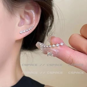 Bông Tai Đính Đá Zircon Thời Trang Mùa Hè Cho Nữ