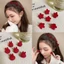 Set 12 Kẹp Tóc Mini Hình Hoa Dễ Thương Phong Cách Hàn Quốc Cho Bé Gái