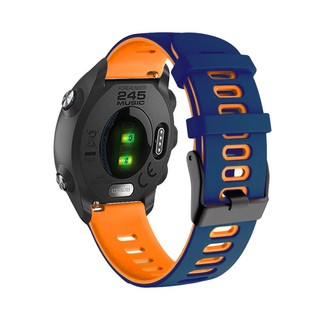 Dây Đeo Bằng silicone 22mm 20mm Cho garmin forerunner 265 965 255 255m 245 645 158 55 / venu 2 plus / vivoactive 4 3 / venu sq 2