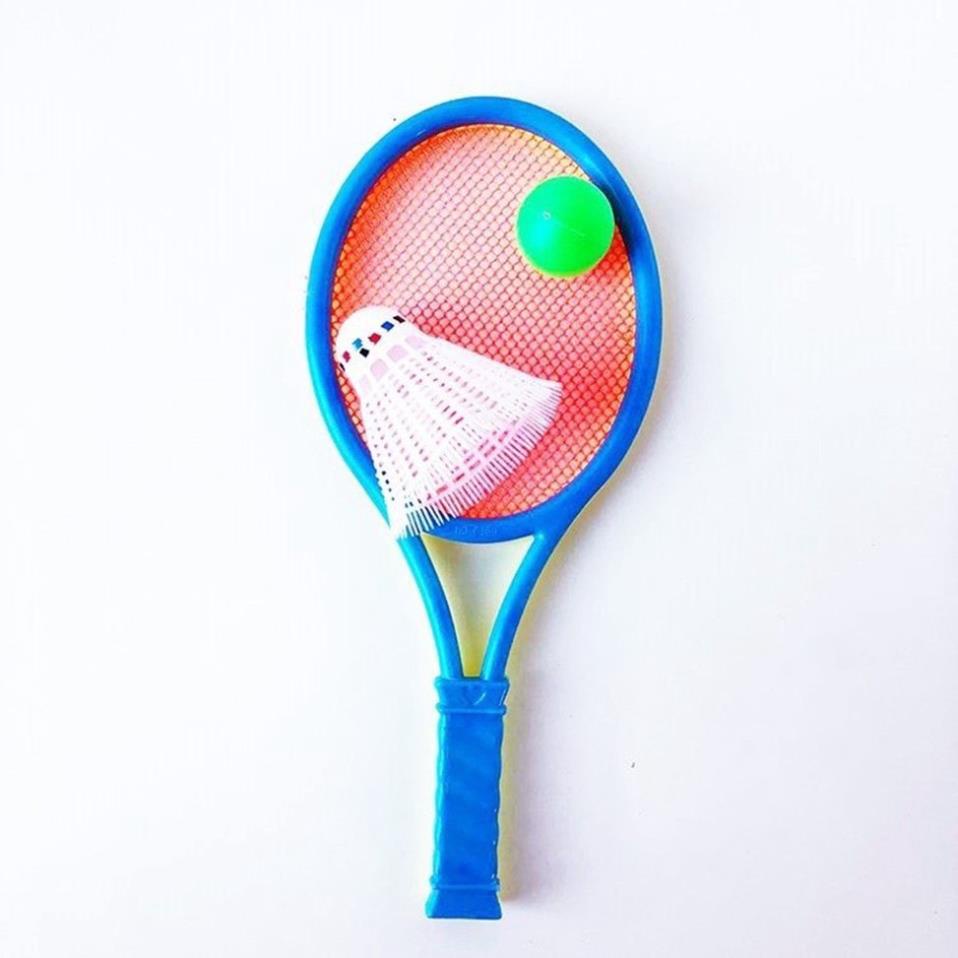 [HỎA TÔC HCM]VỢT CẦU LÔNG CHO BÉ,TENNIS BẰNG NHỰA THỂ THAO CHO BÉ ( SIZE TO)