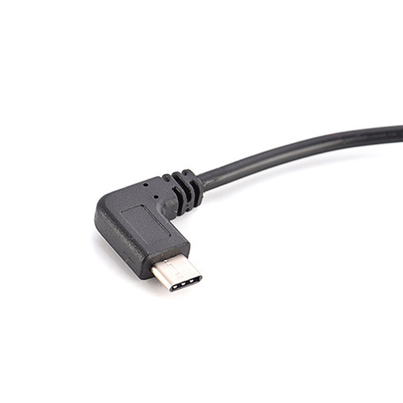 Bộ chuyển đổi BT Mini USB Female sang Type C Male 90 độ USB C Male