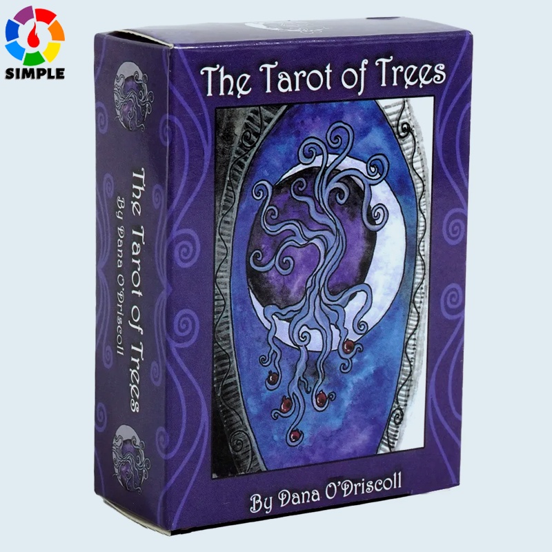 Tarot of Trees 80 Cards Deck pocket sized Fortune Telling Game ...