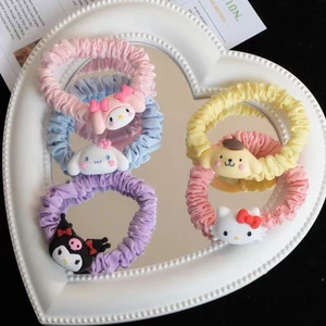 Dễ Thương Quế Chó Kuromi Hoạt Hình Dây Tóc Đơn Giản Mềm Mại Headrope Cô Gái Quà Tặng Cung Cấp