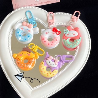 MEOWU Móc Khóa Donut Mini Dễ Thương Sanrio Kuromi Cinnamoroll