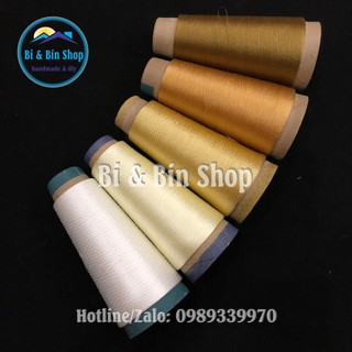 Chỉ Nilon Số 2 (210D/2) Kết Cườm Đính Hạt, May Túi Xách Bền Đẹp