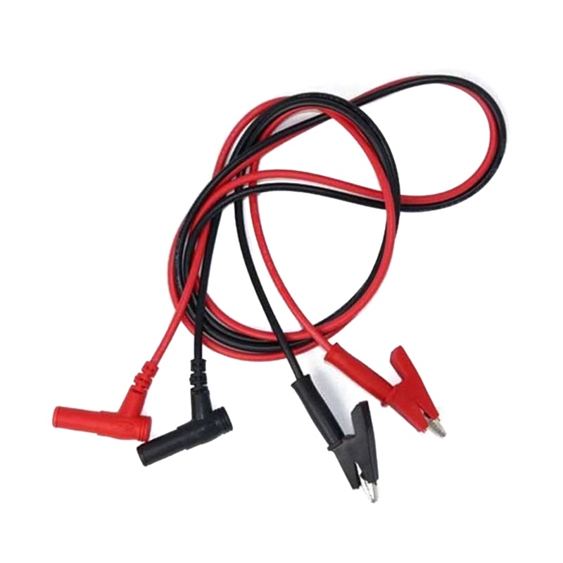 Mon Chất Lượng 4 Mm Chuối Cắm Vào Kẹp Kiểm Tra Chì Cho Đồng Hồ Vạn Năng Kiểm Tra Điện 108cm Tổng Chiều Dài 100cm Cáp