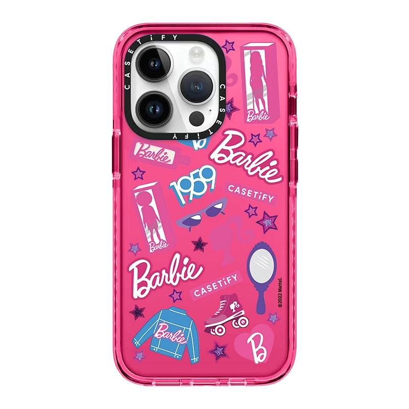 Casetify barbie girl vỏ bọc silicon tpu mềm cho iphone 14 11