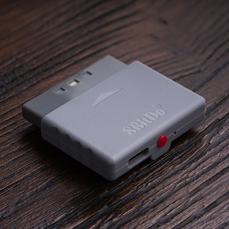 8bitdo bluetooth retro receiver bộ điều hợp không dây dongle hỗ trợ ps1 ps2 switch pro xbox one wii u pro cho snes sfc console