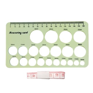 De Dụng cụ đo mặt bích Thân thiện với da Thước núm vú Đường kính núm vú Thước vòng tròn
