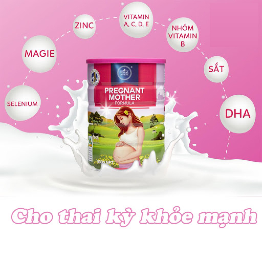 Mô tả Sữa Bột Hoàng Gia Pregnant Mother Formula Dành Cho Phụ Nữ Mang Thai Royal AUSNZ 900g - 2