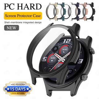 Ốp Bảo Vệ Màn Hình Bằng PC Cứng Chống Trầy Kèm Kính Cường Lực Cho Huawei Honor Watch GS3 GS 3