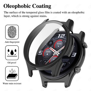 Ốp Bảo Vệ Màn Hình Bằng PC Cứng Chống Trầy Kèm Kính Cường Lực Cho Huawei Honor Watch GS3 GS 3