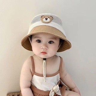 FEEEDDI Mũ Chống Nắng Trẻ Em Có Thể Điều Chỉnh Mũ Chống Nắng Bé Trai Đẹp Trai Lưới Xô Mũ