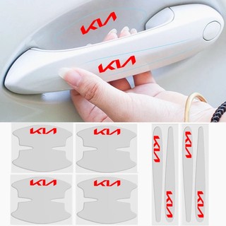 Bộ 8 Miếng Dán Trong Suốt Bảo Vệ Tay Cầm Xe Hơi KIA KN Seltos K2 K3 K5 Carens Ceed Forte Cerato Sportage Picanto RIO Carnival sorento Carnival