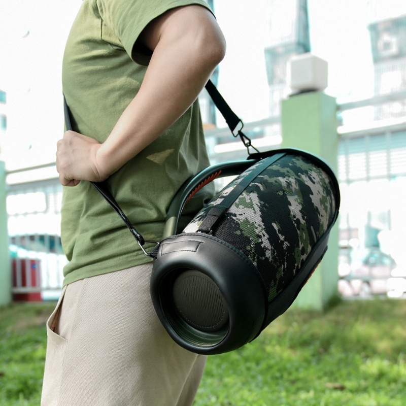 Túi đựng di động WU cho Boombox 3 Giá đỡ loa Phong cách hấp thụ sốc Vỏ loa Túi lưu trữ Vỏ bảo vệ