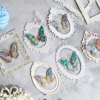 Bộ 10 Sticker Giấy Cassia Dùng Để Trang Trí Sổ Tay
