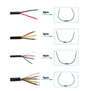 Phích Cắm Cảm Biến Tín Hiệu DC female M8 2 3 4 5 6 Pin Chống Nước Cho Xe Đạp Điện