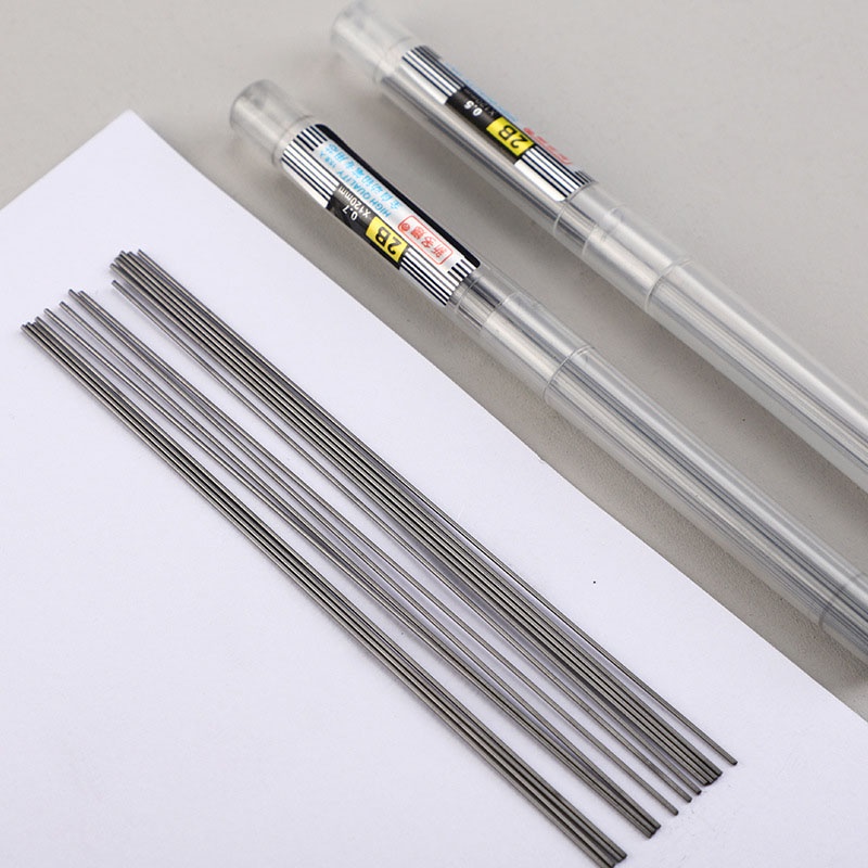 1 Bút Chì Thay Thế Ngòi 0.3 / 0.5 / 0.7 / 0.9 / 1.3 / 2.0mm Chất Lượng Cao Cho Học Sinh
