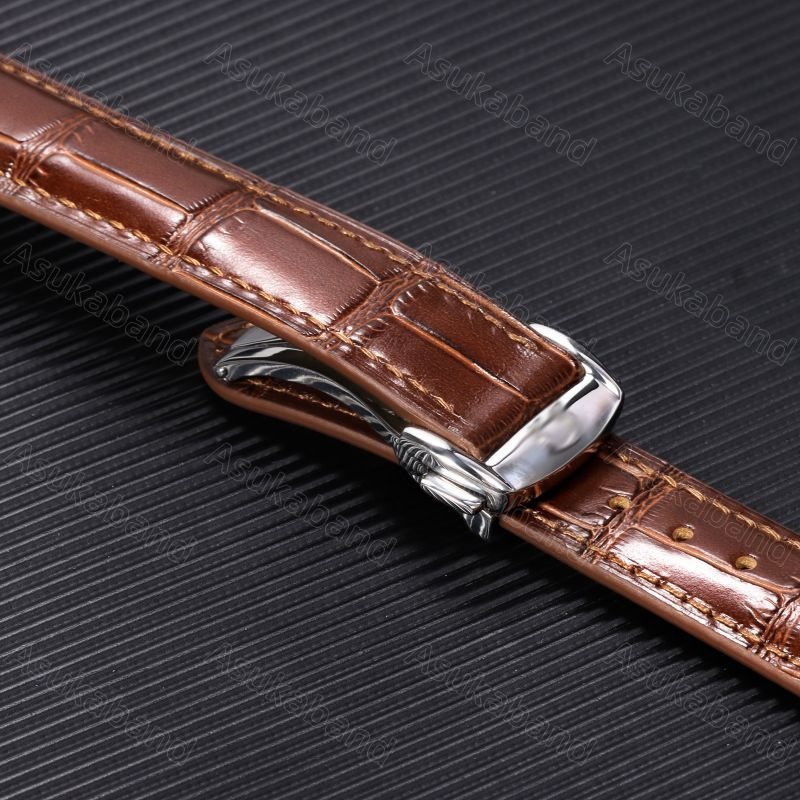 Dây đeo bằng da Omega Speedmaster 18mm 20mm De Ville dành cho phụ nữ Dây đeo cổ điển sang trọng