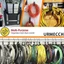 Dây đeo mi THEGIRL8B, Đai buộc dây buộc Dacron lực kéo 400 kg, Lắp đặt đơn giản Dây buộc màu đen với khóa kim loại Dây kéo Ratchet chắc chắn Cố định hành lý