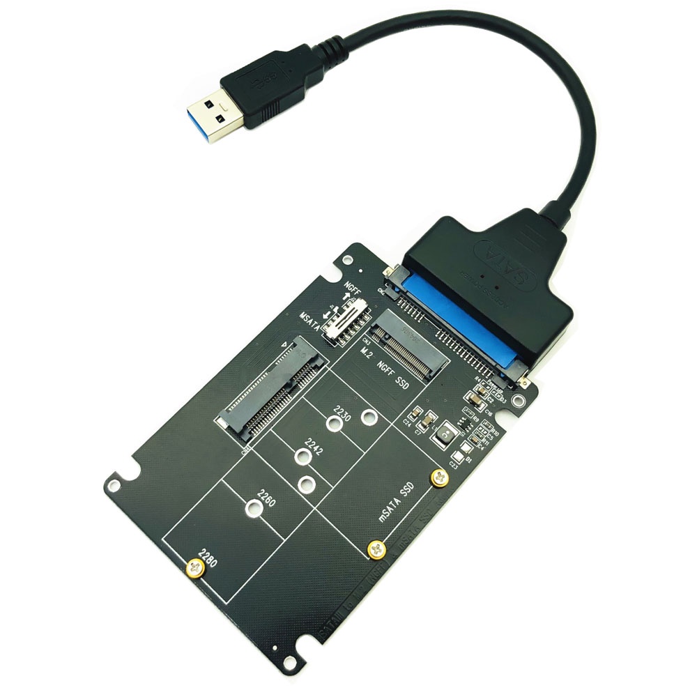 Bộ chuyển đổi msata sang sata b phím m.2 sata ssd sang thẻ chuyển đổi ...