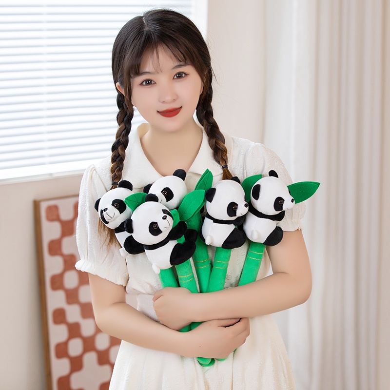 Rytanda Gấu Trúc Nhồi Bông 2 Trong 1 Dễ Thương 30cm