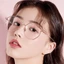 【COD 】Mắt kính chống bức xạ -1.00°~ - 6.00° độ dành cho nam và nữ mắt kính tròn gọng kín 1012