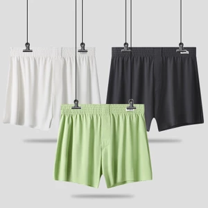 Quần Short Ngủ Bằng Lụa Lạnh Siêu Mỏng Thoáng Khí Thoải Mái Thời Trang Mùa Hè Hàng Mới Dành Cho Bạn Nam 4037-AL